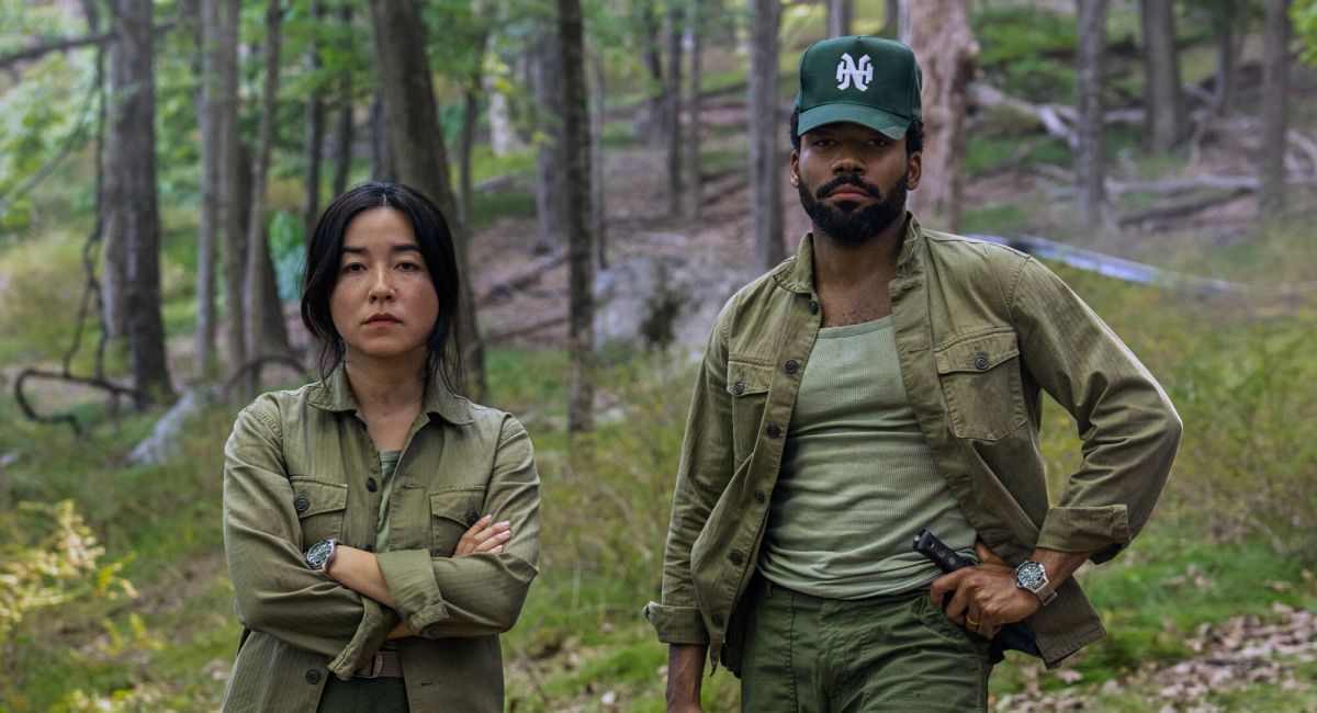 Maya Erskine and Donald Glover in 'Mr. and Mrs. Smith.'