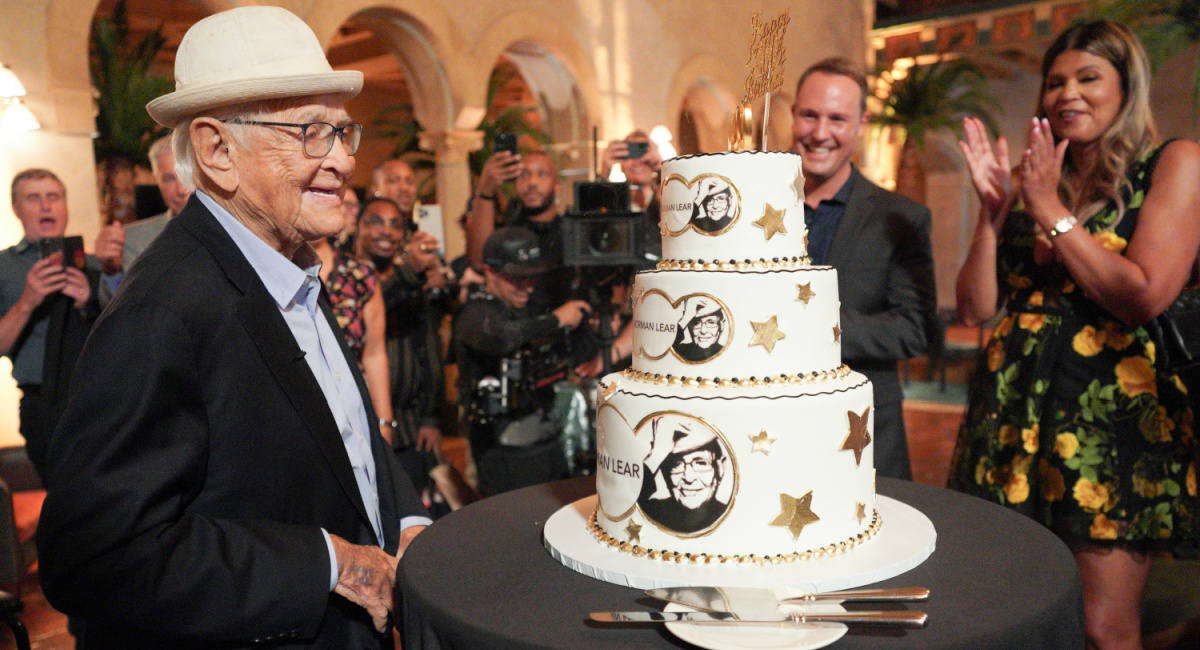 Norman Lear at 'Norman Lear: 100 Years of Music and Laughter.'