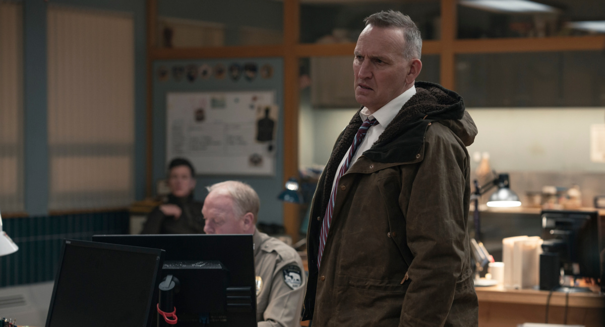 Christopher Eccleston in HBO's 'True Detective: Night Country.'