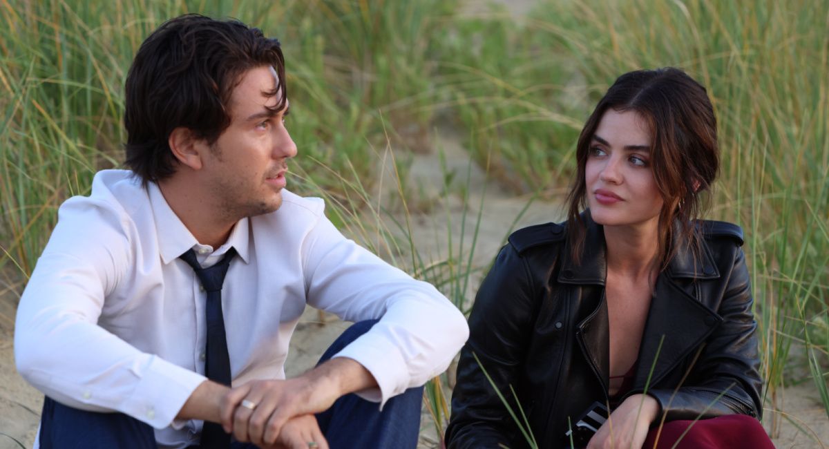 Nat Wolff and Lucy Hale in 'Which Brings Me To You.'