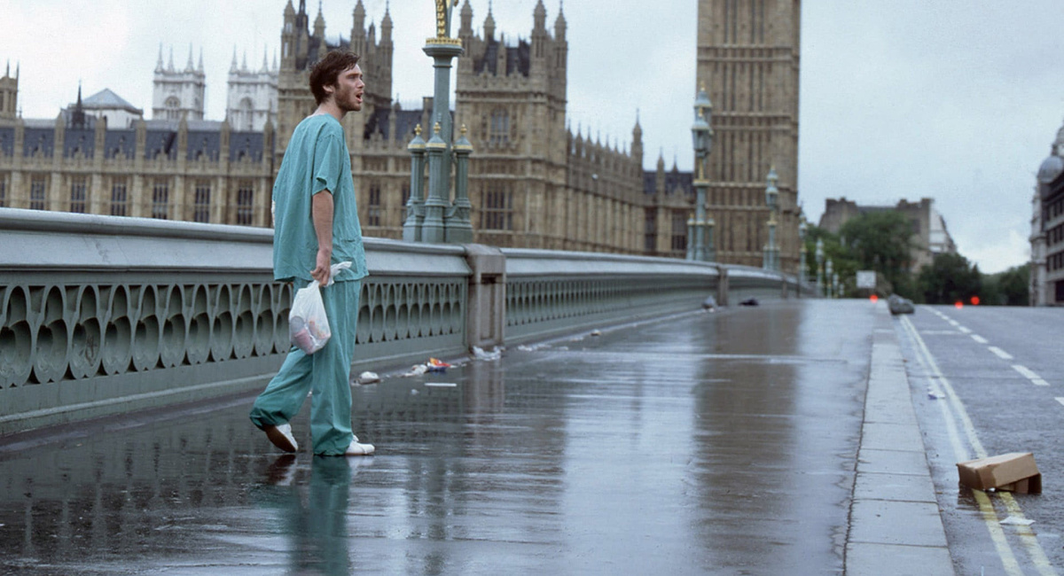 Cillian Murphy in '28 Days Later' (2002).