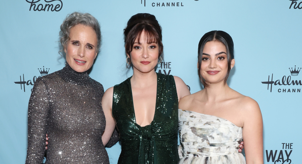 Andie MacDowell, Chyler Leigh and Sadie Laflamme-Snow at the premiere of 'The Way Home' season 2.