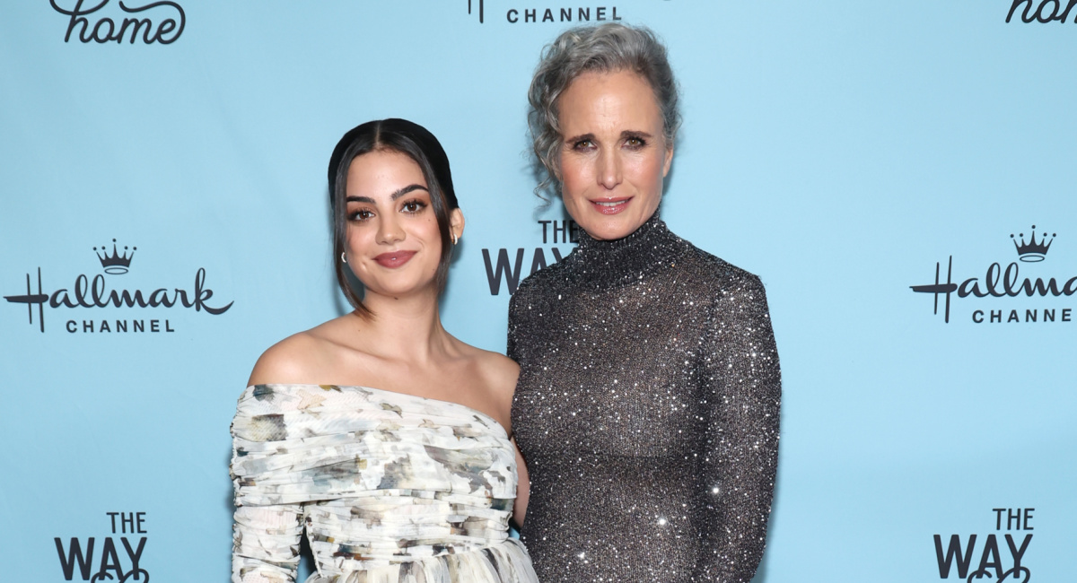 Sadie Laflamme-Snow and Andie MacDowell at the premiere of 'The Way Home' season 2.