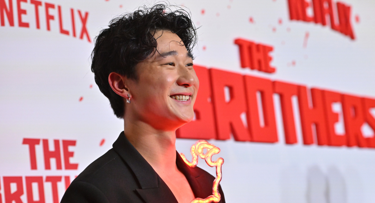 Sam Song Li attends Netflix's 'The Brothers Sun' Los Angeles Premiere at Netflix Tudum Theater on January 04, 2024 in Los Angeles, California.
