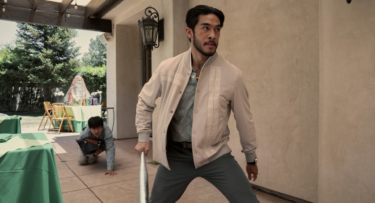 Sam Song Li as Bruce Sun, Justin Chien as Charles Sun in 'The Brothers Sun.'
