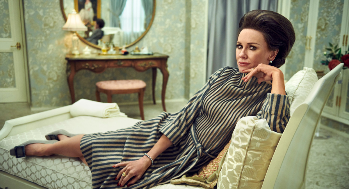 Naomi Watts as Babe Paley in 'Feud: Capote vs. The Swans.'