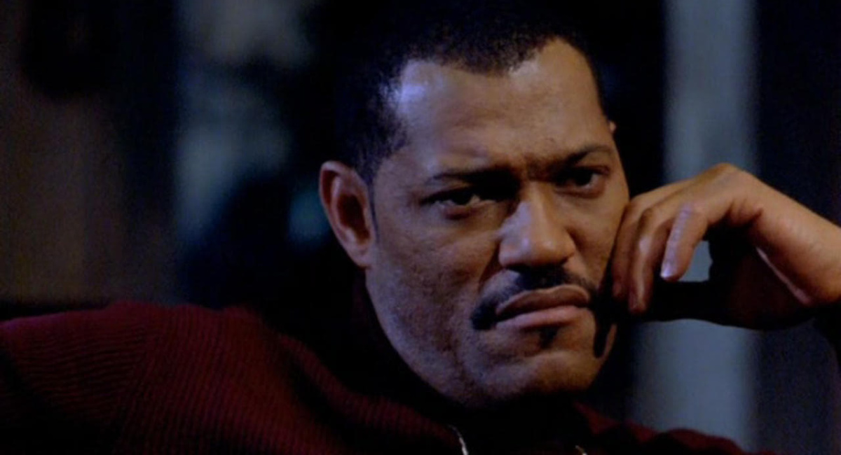 Laurence Fishburne as 20/20 Mike in 'Once in the Life.'