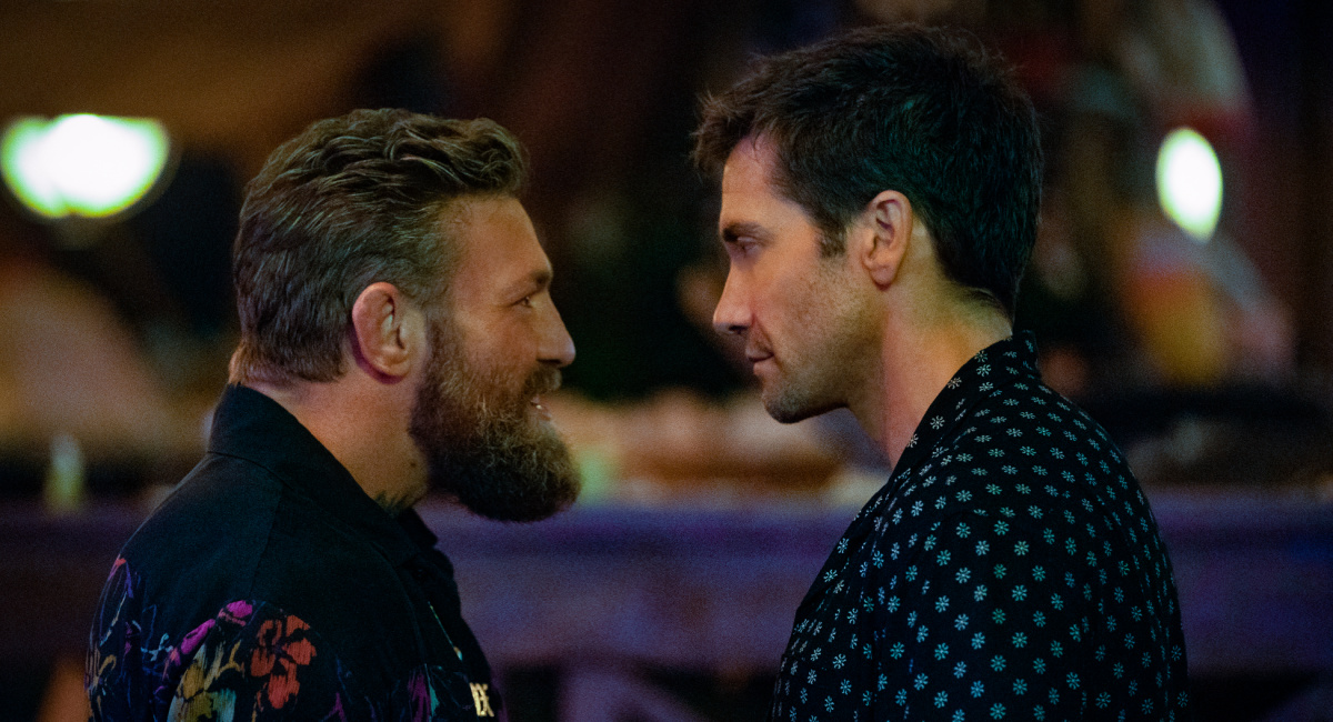 Conor McGregor and Jake Gyllenhaal stars in 'Roadhouse.'