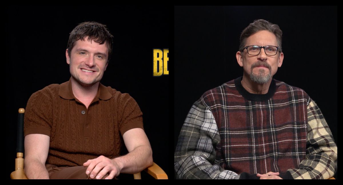 Josh Hutcherson and director David Ayer talk 'The Beekeeper.'