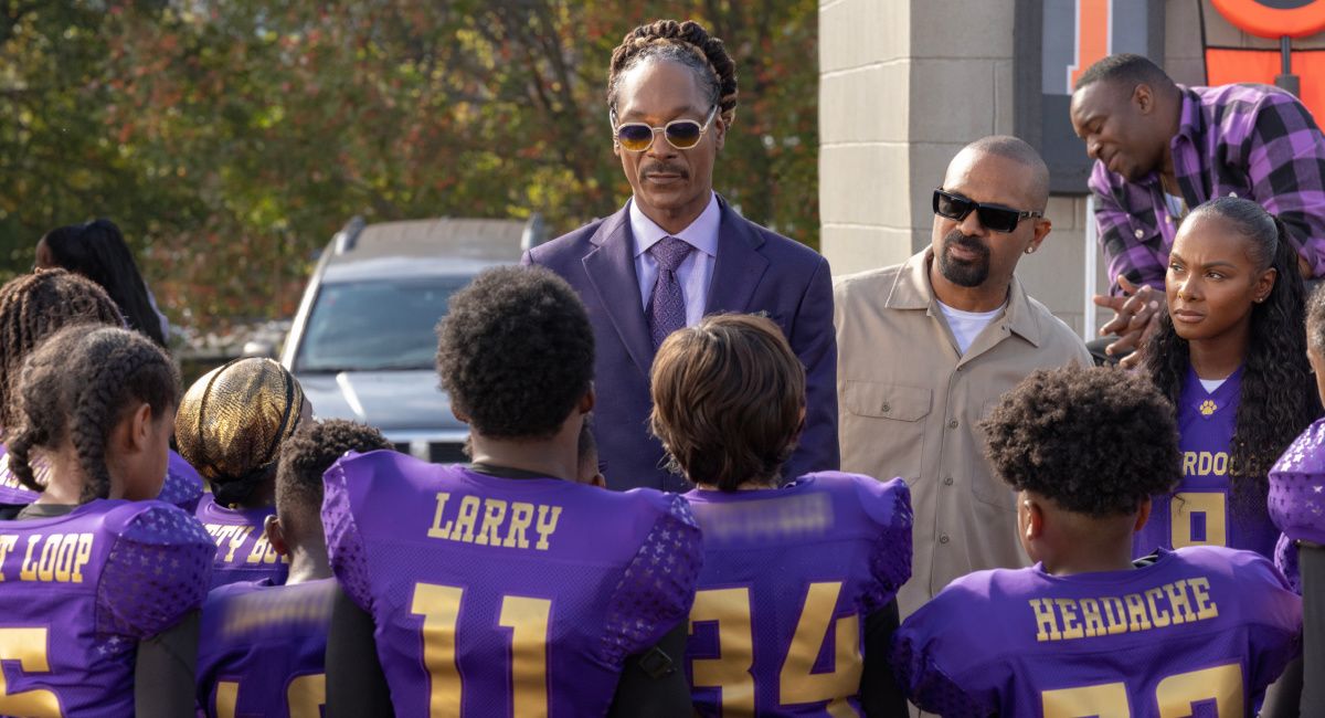 Snoop Dogg as Jaycen "2 J's" Jennings, Mike Epps as Kareem and Tika Sumpter as Cherise in director Charles Stone III's 'The Underdoggs,' an Amazon MGM Studios film.