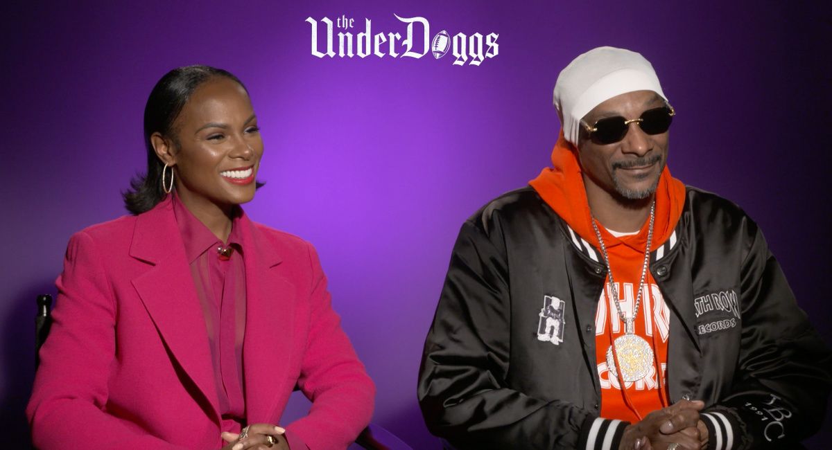 Tika Sumpter and Snoop Dogg talk 'The Underdoggs.'