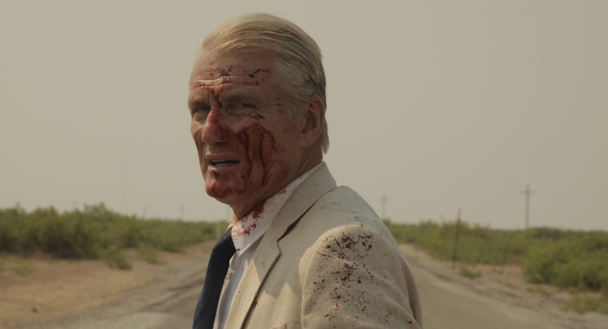 Dolph Lundgren as “Johansen” in the action thriller, 'Wanted Man,' a Quiver Distribution release.