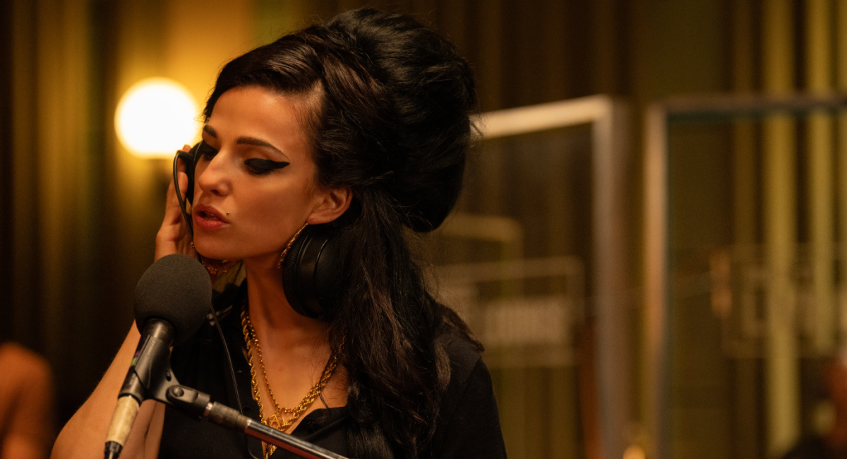 Marisa Abela stars as Amy Winehouse in director Sam Taylor-Johnson's 'Back To Black,' a Focus Features release.