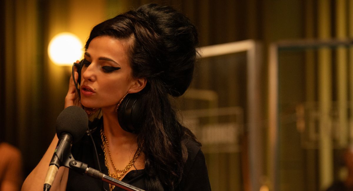 Marisa Abela stars as Amy Winehouse in director Sam Taylor-Johnson's 'Back To Black,' a Focus Features release.
