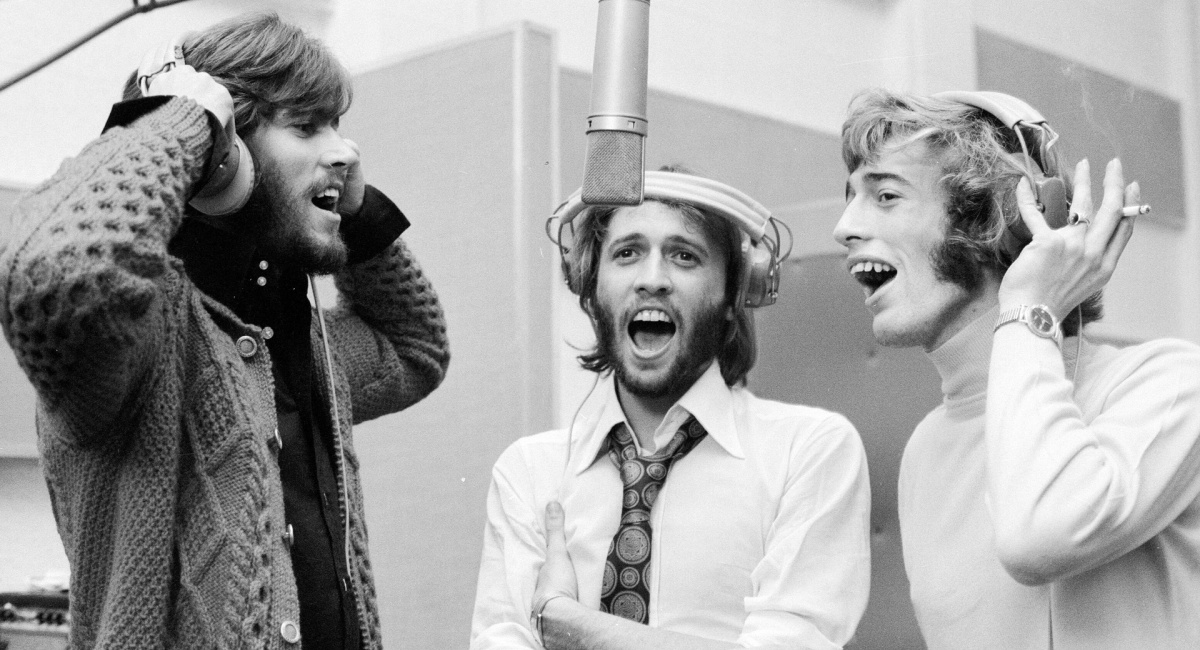 The Bee Gees in 'The Bee Gees: How Can You Mend a Broken Heart.'