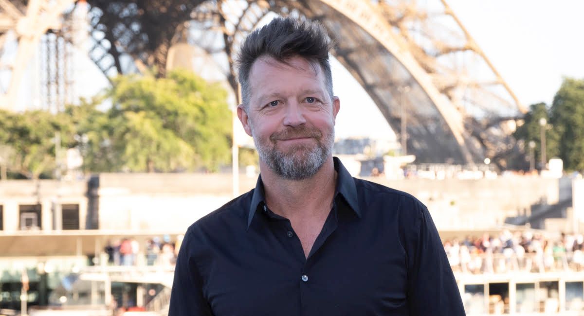 David Leitch in Paris for 'Bullet Train.'