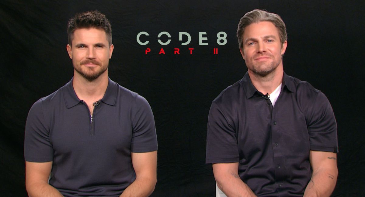 Robbie Amell and Stephen Amell Talk 'Code 8: Part II.'