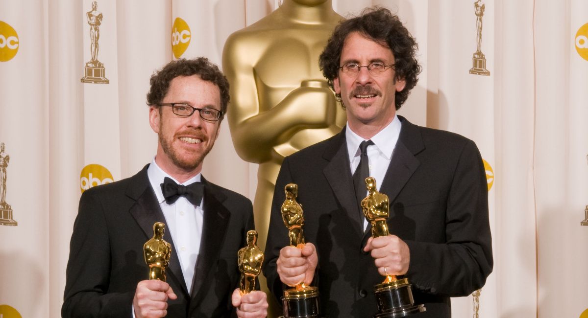 Best Director winners Ethan and Joel Coen backstage during the 80th Annual Academy Awards at the Kodak Theatre in Hollywood, CA on Sunday, February 24, 2008.