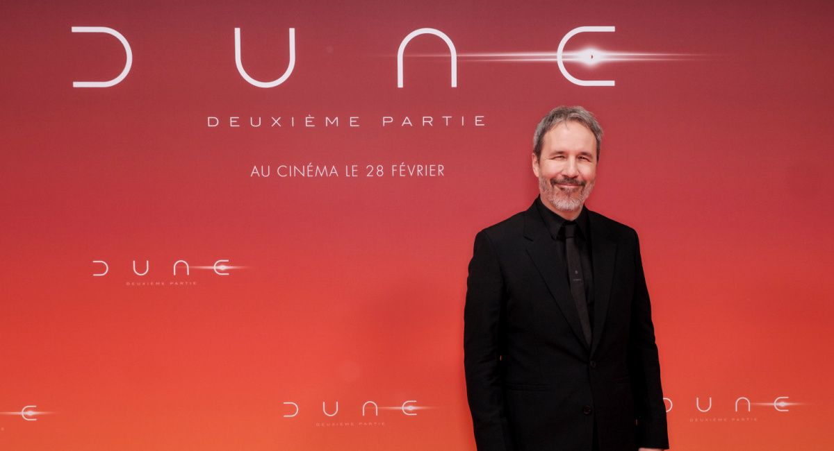 Director Denis Villeneuve at the 'Dune: Part Two' Paris premiere.