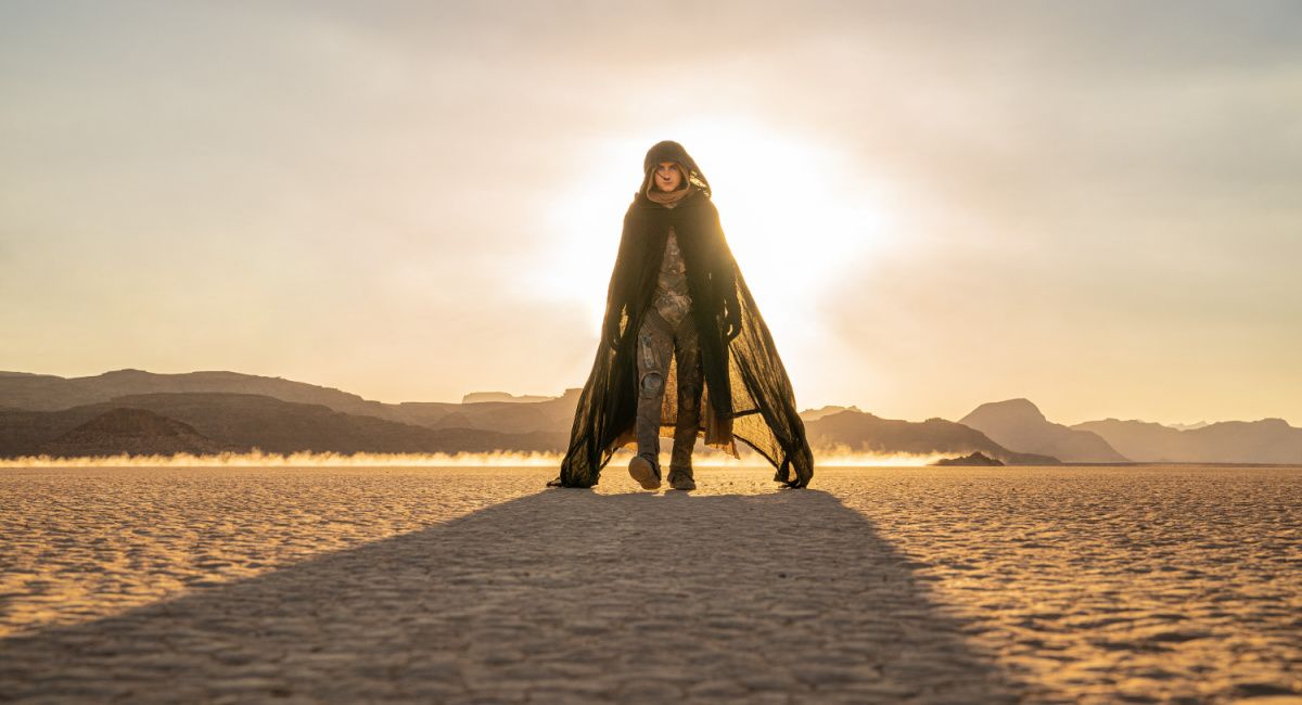 Timothee Chalamet as Paul Atreides in Warner Bros. Pictures and Legendary Pictures’ action adventure 'Dune: Part Two,' a Warner Bros. Pictures release.