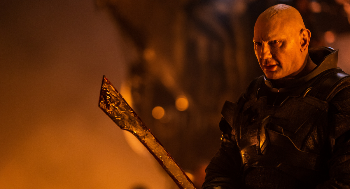 Dave Bautista as “Beast” Rabban Harkonnen in Warner Bros. Pictures and Legendary Pictures’ action adventure 'Dune: Part Two,' a Warner Bros. Pictures release.