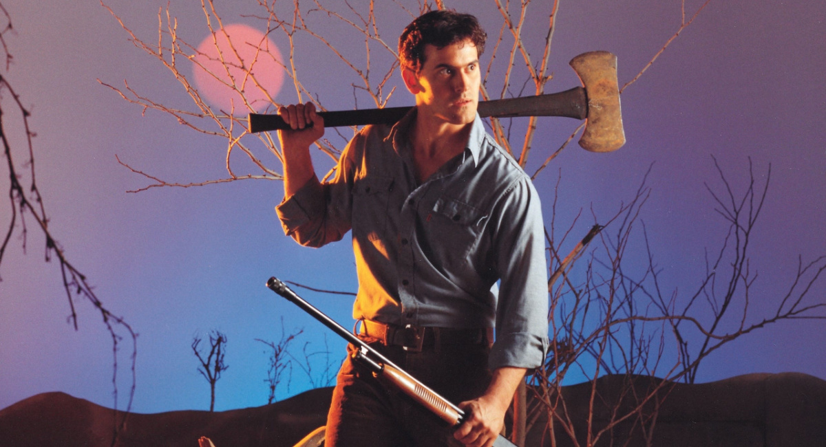 Bruce Campbell in 'The Evil Dead.'