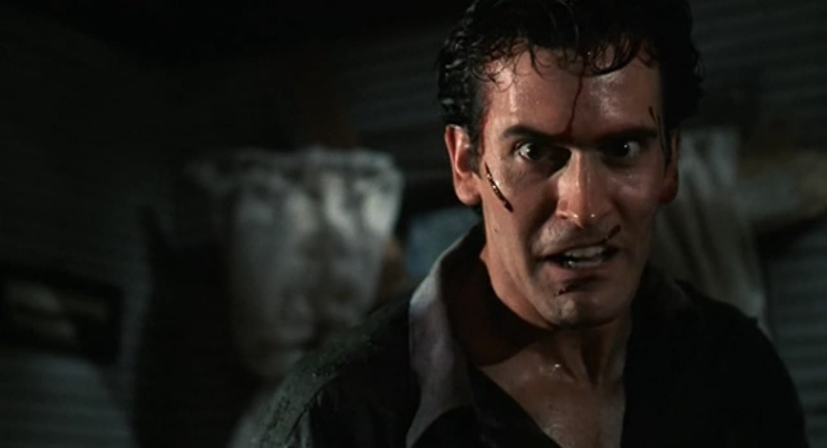 Bruce Campbell in 1982's 'Evil Dead II.'