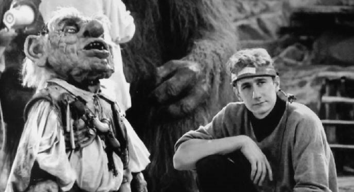 Brian Henson on the set of 'Labyrinth.'