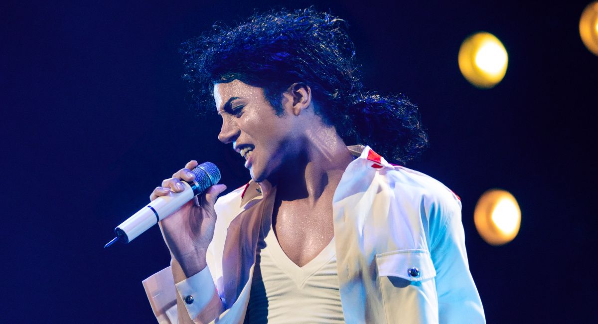 Jaafar Jackson as Michael Jackson in 'Michael.'
