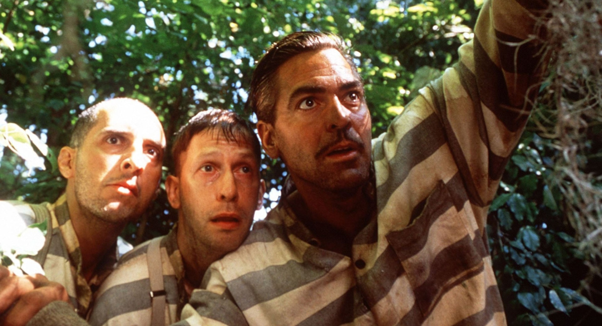 John Turturro, Tim Blake Nelson and George Clooney in 'O Brother, Where Art Thou?'