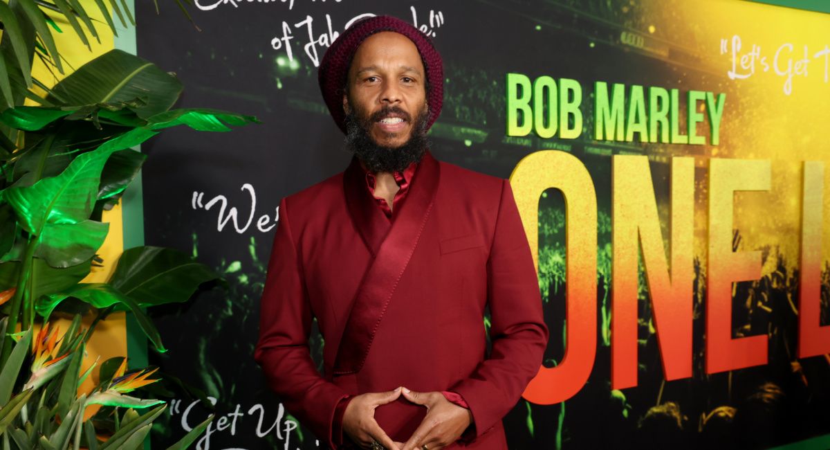 Ziggy Marley attend the Los Angeles Premiere of "Bob Marley: One Love" at the Regency Village Theatre in Los Angeles, CA on Tuesday, February 6th, 2024.