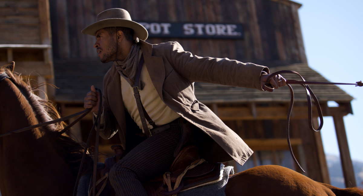 Mandela Van Peebles in 'Outlaw Posse.'