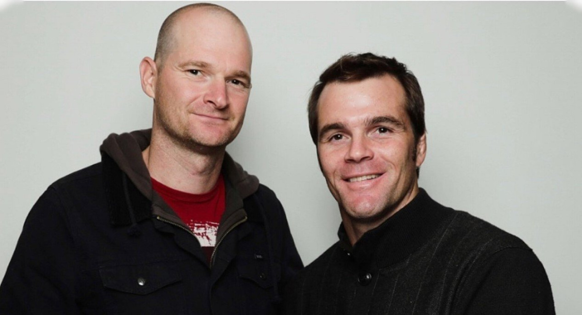 Eshom Nelms and Ian Nelms, co-directors of 'Red Right Hand,' a Magnolia Pictures release.