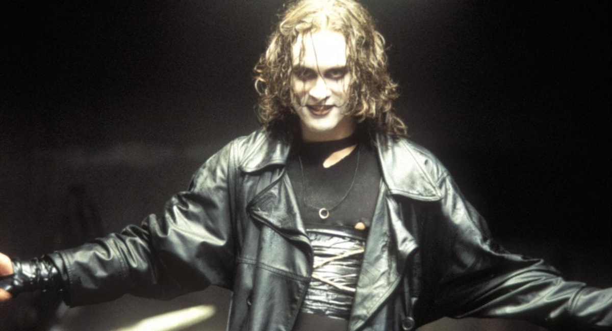 Brandon Lee as Eric Draven / The Crow in 'The Crow.'