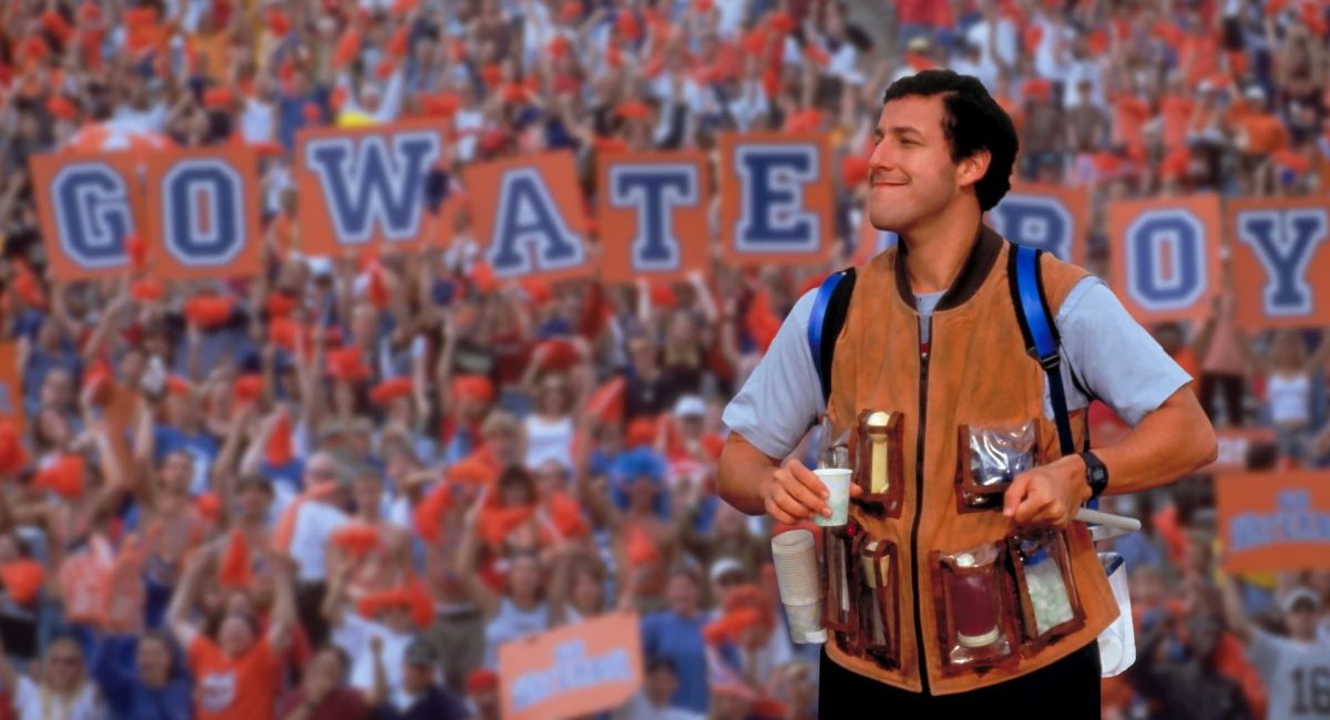 Adam Sandler in 'The Waterboy.'
