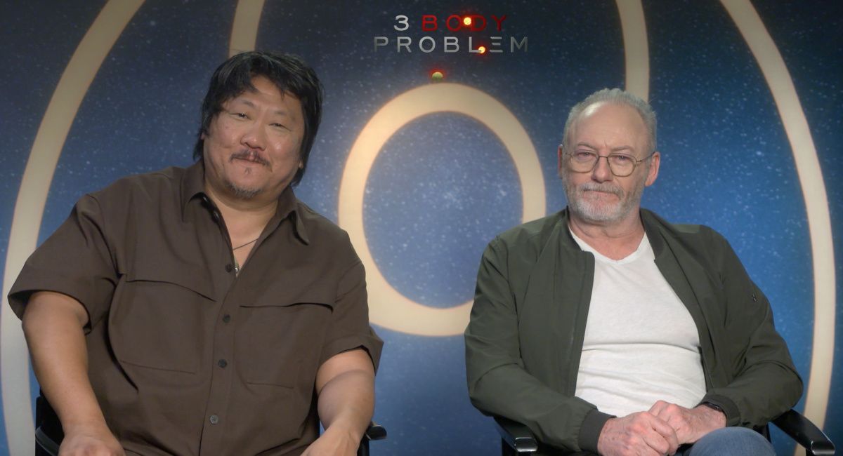 Benedict Wong and Liam Cunningham talk '3 Body Problem'.