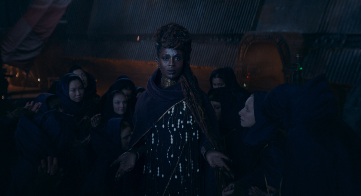 Mother Aniseya (Jodie Turner-Smith) in Lucasfilm's 'The Acolyte,' exclusively on Disney+.