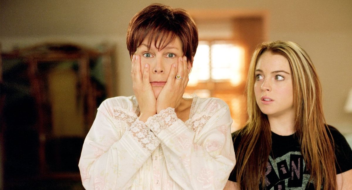 Jamie Lee Curtis and Lindsay Lohan in 'Freaky Friday'.