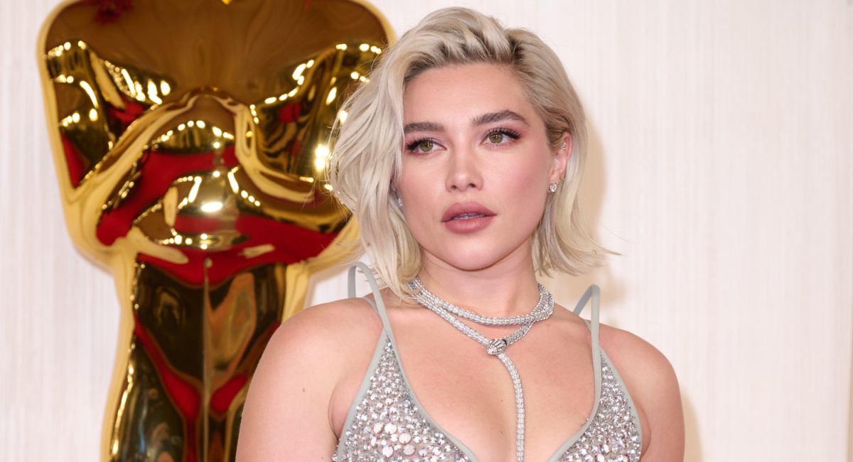 Florence Pugh arrives on the red carpet of the 96th Oscars® at the Dolby® Theatre at Ovation Hollywood on Sunday, March 10, 2024. Credit/Provider: Nick Agro / ©A.M.P.A.S. Copyright: ©A.M.P.A.S.