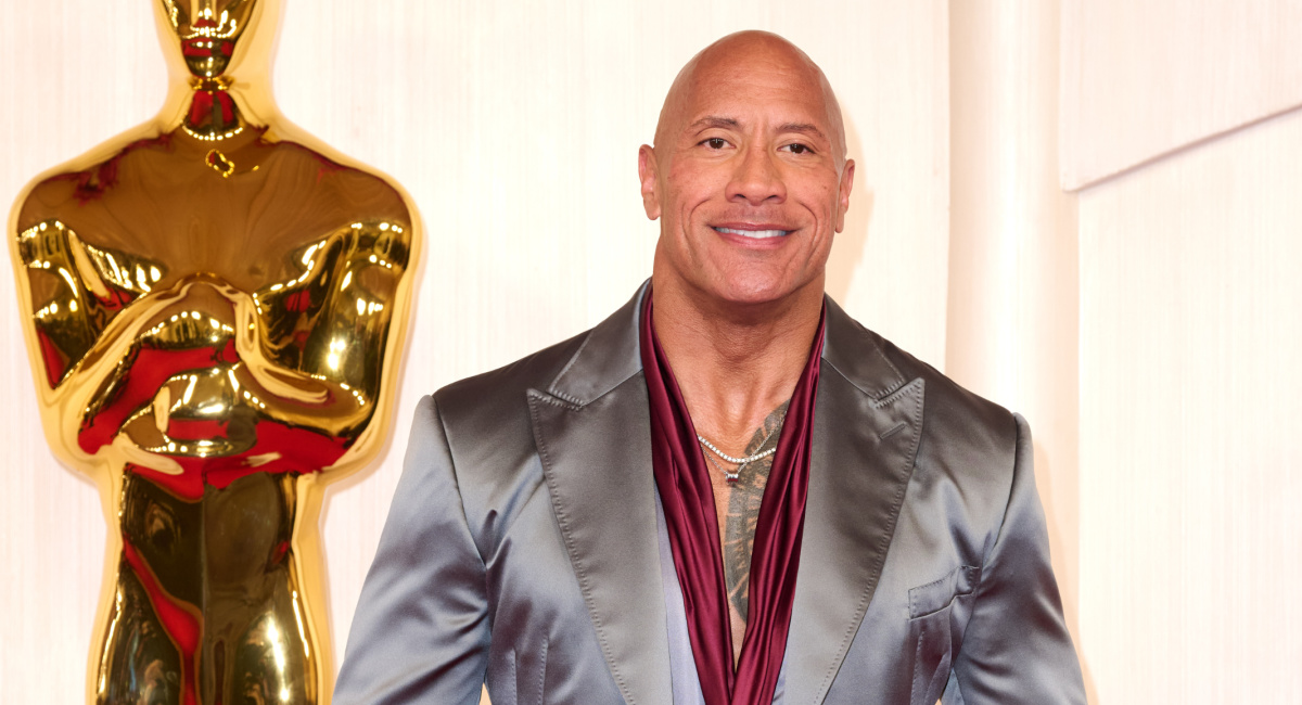 Dwayne Johnson arrives on the red carpet of the 96th Oscars® at the Dolby® Theatre at Ovation Hollywood on Sunday, March 10, 2024. Credit/Provider: Nick Agro / ©A.M.P.A.S. Copyright: ©A.M.P.A.S.