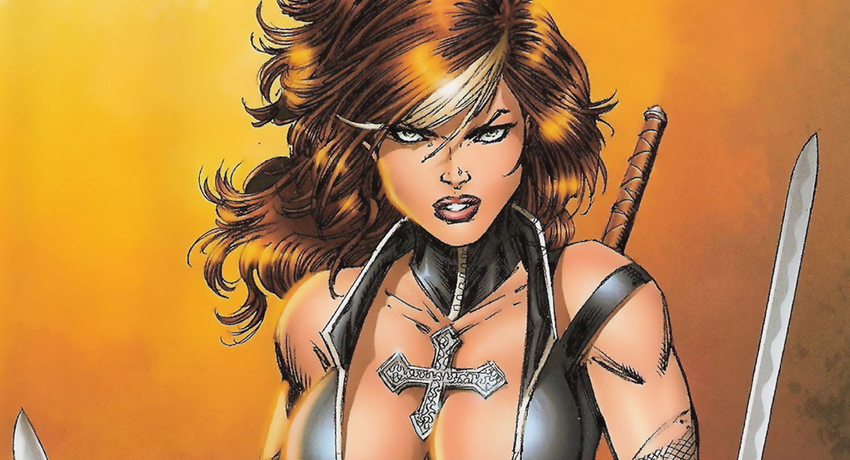 Rob Liefeld’s 'Avengelyne'.