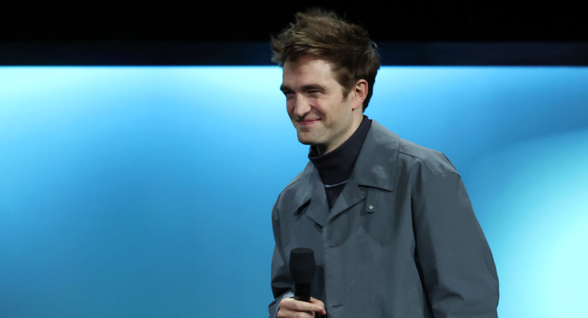 Robert Pattinson for 'Mickey 17' at CinemaCon 2024.