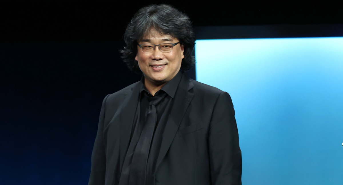 Director Bong Joon-ho for 'Mickey 17' at CinemaCon 2024.