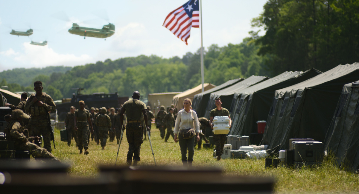 Kirsten Dunst in 'Civil War.'