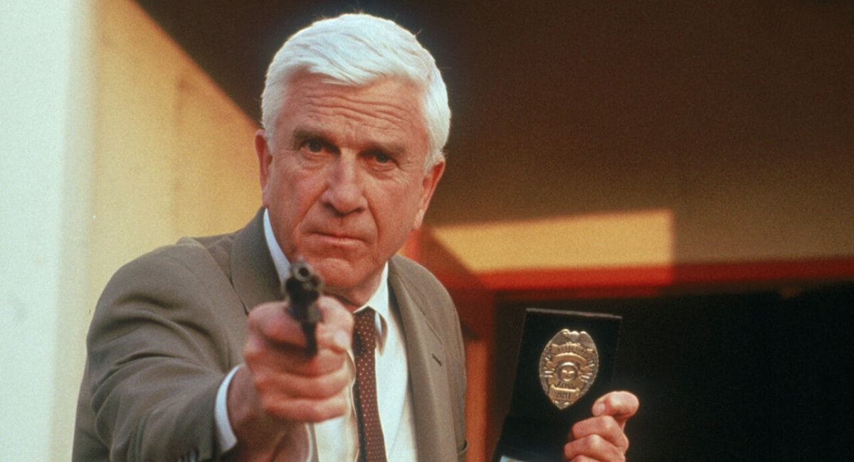 Leslie Nielsen in 'he Naked Gun: From the Files of Police Squad!'