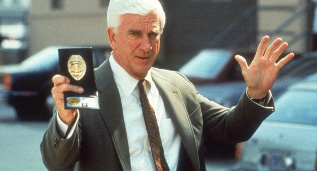 Leslie Nielsen in 'he Naked Gun: From the Files of Police Squad!'