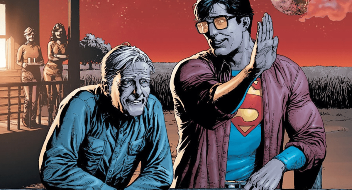 Jonathan Kent and Clark Kent.