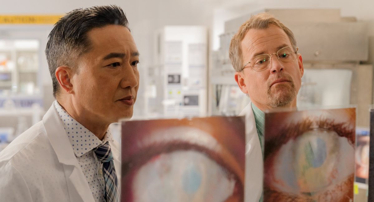 Terry Chen and Greg Kinnear in 'Sight'.