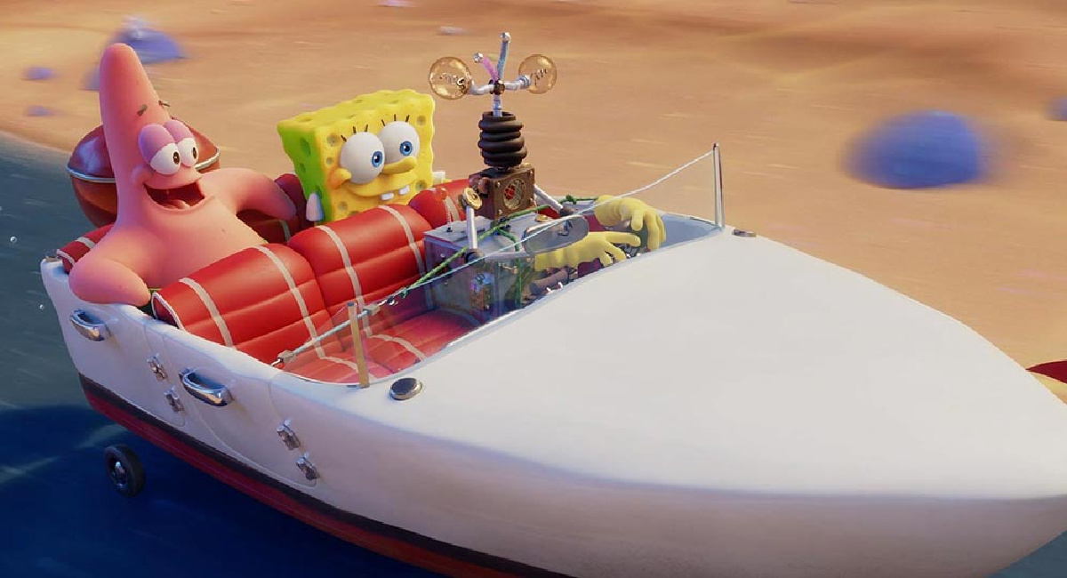 Patrick and Spongebob in 'The Spongebob Movie: Sponge on the Run'.