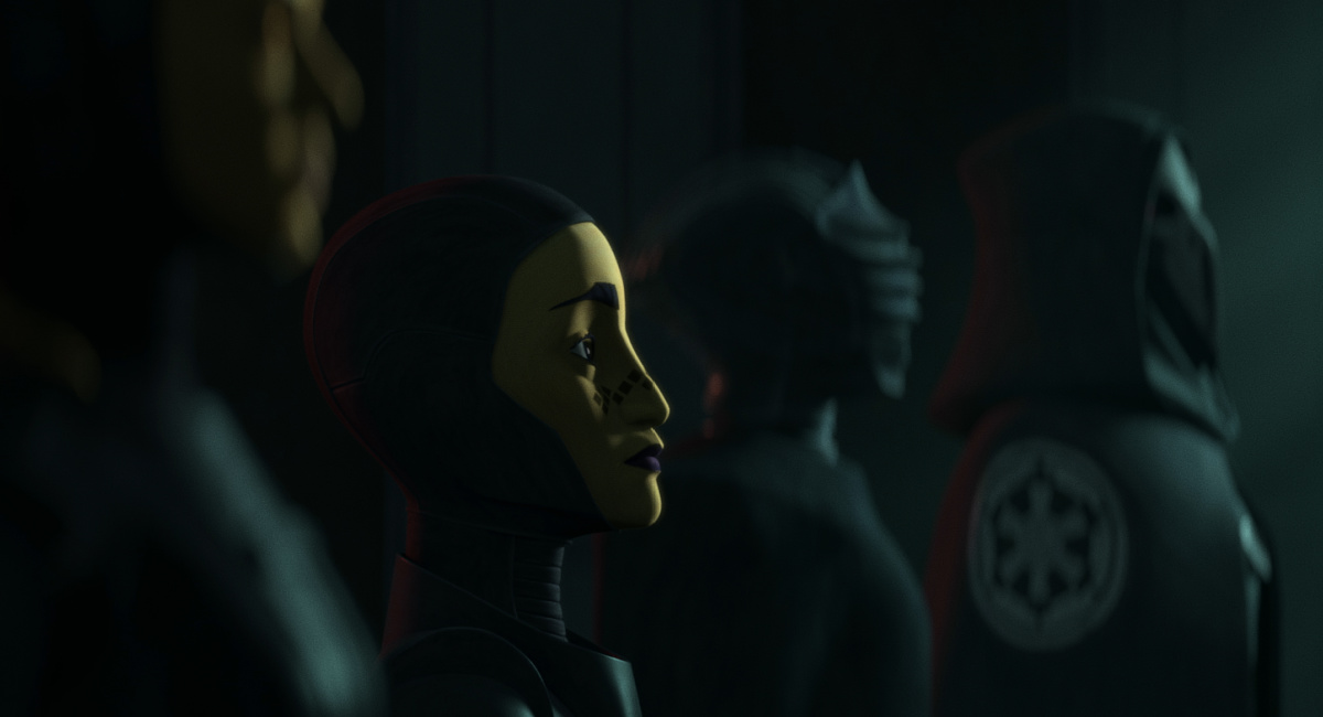 A scene from 'Star Wars: Tales of the Empire', exclusively on Disney+.
